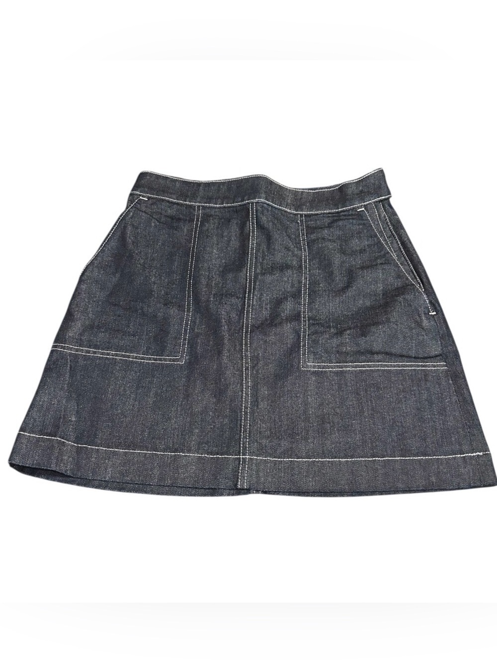 AG Adriano Goldschmied Kheera Denim Skirt Size 27 Dark Rinse A-Line NWOT